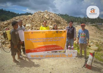 Kegiatan penanggulangan KLB Malaria oleh PGP serta Pemda Pohuwato, Jumat (5/1/2024).