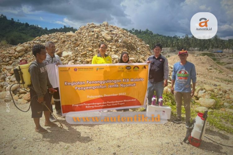 Kegiatan penanggulangan KLB Malaria oleh PGP serta Pemda Pohuwato, Jumat (5/1/2024).