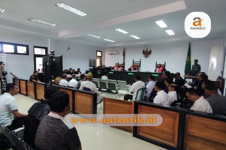 sidang kasus kerusuhan Kabupaten Pohuwato