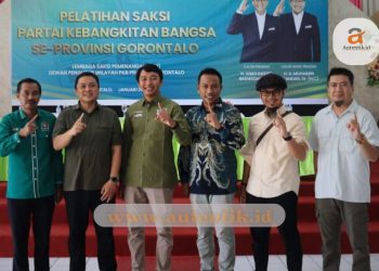 Pelatihan saksi PKB se-Provinsi Gorontalo.