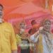Kampanye Partai Golkar di Kecamatan Duhiadaa, Kabupaten Pohuwato, Sabtu (20/1/2024).  (aset : erik/wn)