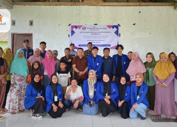 Penyuluhan Mahasiswa KKN-T Universitas Pohuwato di Desa Huhu Jaya, Kecamatan Paguat, Kamis, (08/02/2024).