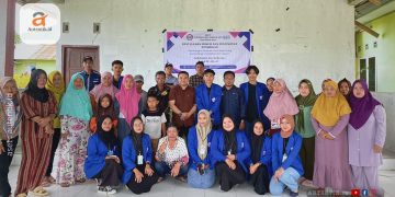 Penyuluhan Mahasiswa KKN-T Universitas Pohuwato di Desa Huhu Jaya, Kecamatan Paguat, Kamis, (08/02/2024).