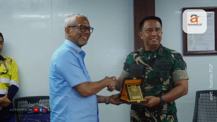 Kunjungan Pangdam XIII/Merdeka, Mayjen TNI Legowo W.R. Jatmiko  di Pani Gold Project, Rabu (7/2/2024).