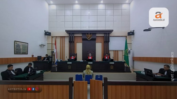 Sidang perkara pemilu di Pengadilan Negeri Tilamuta, Senin (11/2/2024).
