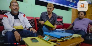 Konferensi pers DPC Demokrat Pohuwato, Kamis (15/2/2024)