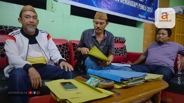 Konferensi pers DPC Demokrat Pohuwato, Kamis (15/2/2024)
