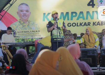 Ketua DPD II Golkar Pohuwato, Nasir Giasi,