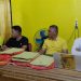 Konferensi pers DPD II Golkar Pohuwato, Sabtu  (17/2/2024).