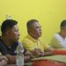 Konferensi pers DPD II Golkar Pohuwato, Sabtu (17/2/2024).