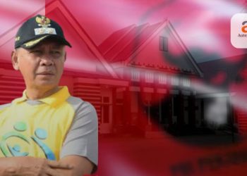 Ketua DPC PDIP Kabupaten Pohuwato, Amin Haras.