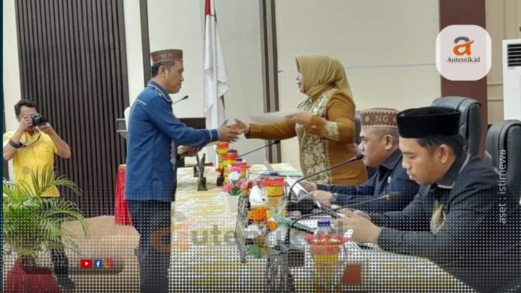 Paripurna DPRD Kabupaten Pohuwato, Senin (22/1/2024)