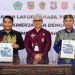 Penyerahan LHP atas Pemeriksaan Kinerja Dan Dengan Tujuan Tertentu Semester III Tahun 2023, Kamis (4/1/2024).