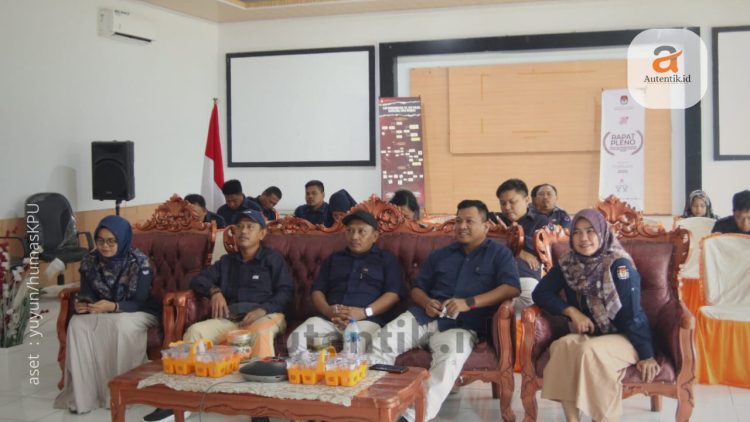 Via daring - KPU Pohuwato mengikuti launching pembentukan PPK Pilkada 2024, Selasa (23/4/2024).