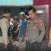 Kapolsek Marisa saat melakukan olah TKP penikaman yang terjadi, Rabu (10/4/2024).