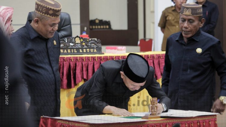 Paripurna DPRD Kabupaten Pohuwato, Senin (7/5/2024).