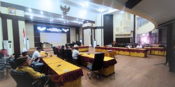 Aleg terpilih periode 2024-2029 saat mengikuti sosialisasi oleh Sekretariat DPRD Kabupaten Pohuwato. Senin (13/5/2024)