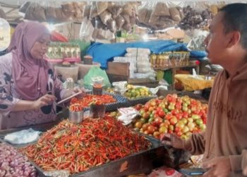 Potret Pasar Tradisional Marisa.