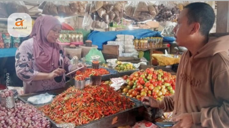 Potret Pasar Tradisional Marisa.