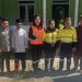 Manajemen PGP saat menyerahkan bantuan pembangunan Masjid Nurul Iman, Desa Hulawa, Kecamatan Buntulia, Kabupaten Pohuwato, Gorontalo.