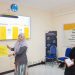 Direktur Pani Gold Project Boyke, menyerahkan bantuan kepada Mahasiswa KKN UNG, Jumat (10/5/2024).