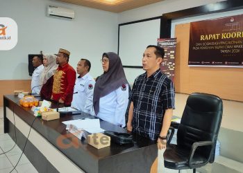 Rakor dan sosialisasi pencalonan perseorangan oleh KPU Kabupaten Pohuwato, Kamis (2/4/2024).