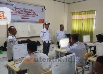 Seleksi tertulis calon PPK Pohuwato, Senin (6/5/2024).