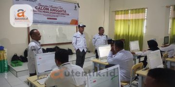Seleksi tertulis calon PPK Pohuwato, Senin (6/5/2024).