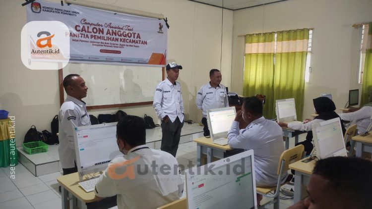 Seleksi tertulis calon PPK Pohuwato, Senin (6/5/2024).