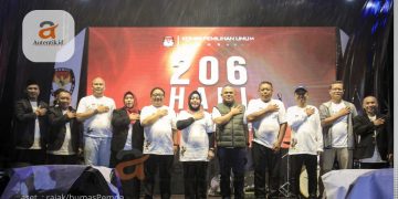 Peluncuran Pemilihan Bupati dan Wakil Bupati Kabupaten Pohuwato, Ahad (5/5/2024).