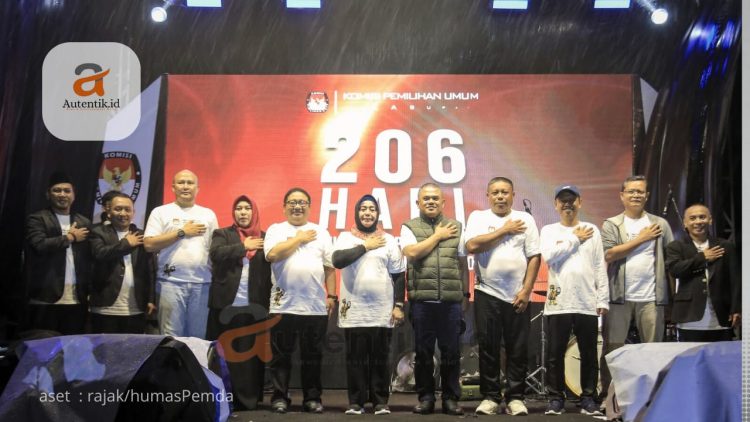 Peluncuran Pemilihan Bupati dan Wakil Bupati Kabupaten Pohuwato, Ahad (5/5/2024).