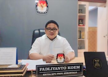 Ketua KPU Provinsi Gorontalo, Fadliyanto Koen.