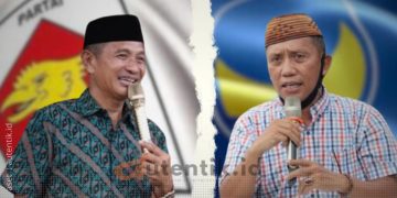 Ketua DPC Gerindra Pohuwato (kiri), Ketua DPD NasDem Pohuwato (kanan)