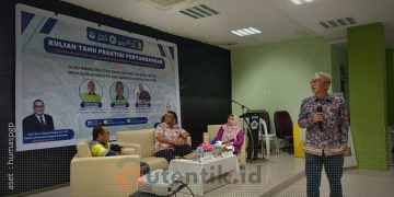 kuliah tamu "Merdeka Belajar" Bersama praktisi pertambangan di Universitas Negeri Gorontalo.