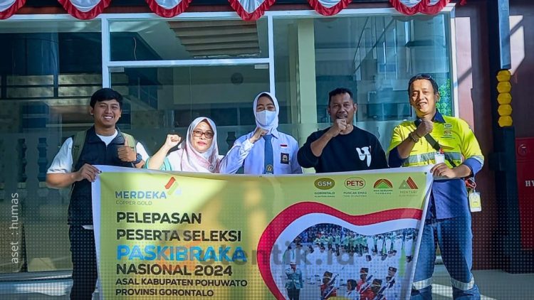 Manajemen PGP saat hadir dalam pelepasan peserta seleksi Paskibraka Nasional 2024, Minggu (9/6/2024).