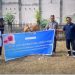 "Tebar hewan qurban" Pani Gold Project di salah satu masjid desa lingkar tambang, Hulawa, Kecamatan Buntulia.