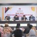 Rapat kerja KPU Pohuwato dengan agenda persiapan pembentukan petugas Pantarlih, Selasa (11/6/2024).