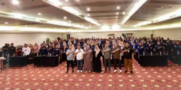 Sosialisasi pembentukan Panitia pemutakhiran data pemilih oleh KPU Kabupaten Bone Bolango.