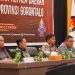 Rapat penguatan kelembagaan yang dihadiri Anggota KPU RI, Idham Holik, Jumat (21/6/2024)