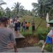 Amblas - kondisi akses jalan menuju Desa Liyoto, Kecamatan Bongomeme, Kabupaten Gorontalo, Rabu (26/6/2024).