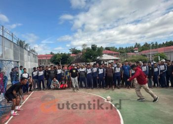Pekan olahraga antar Warga binaan Lapas Kelas IIB Pohuwato.