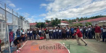 Pekan olahraga antar Warga binaan Lapas Kelas IIB Pohuwato.