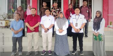 KPU Kabupaten Pohuwato saat mengunjungi lapas kelas IIB Pohuwato, Kamis (4/6/2024).
