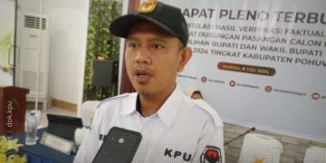 Ketua KPU Pohuwato, Firman Ikhwan.