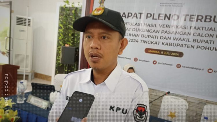 Ketua KPU Pohuwato, Firman Ikhwan.