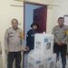 Penyerahan logistik PSU kepada PPK Marisa.