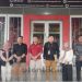 Anggota KPU Kabupaten Pohuwato, Usman Dunda, serta jajaran saat bersama Lapas Kelas IIB Pohuwato.