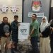 Penyerahan hasil rekapitulasi PSU oleh KPU Kabupaten Pohuwato kepada Plh. Ketua KPU Provinsi Gorontalo, Risan Pakaya.