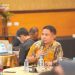 Ketua KPU Kabupaten Gorontalo, saat mengikuti diskusi interaktif dalam Bimtek Tahapan Pencalonan Pilkada, Rabu (24/7/2024).
