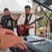Bintang Dangdut, Fildan Rahayu, saat melakukan GR sebelum Deklarasi "SIAP Menyapa Pohuwato", Sabtu (24/8/2024).